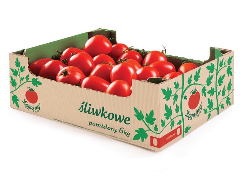 彩色印刷西红柿箱