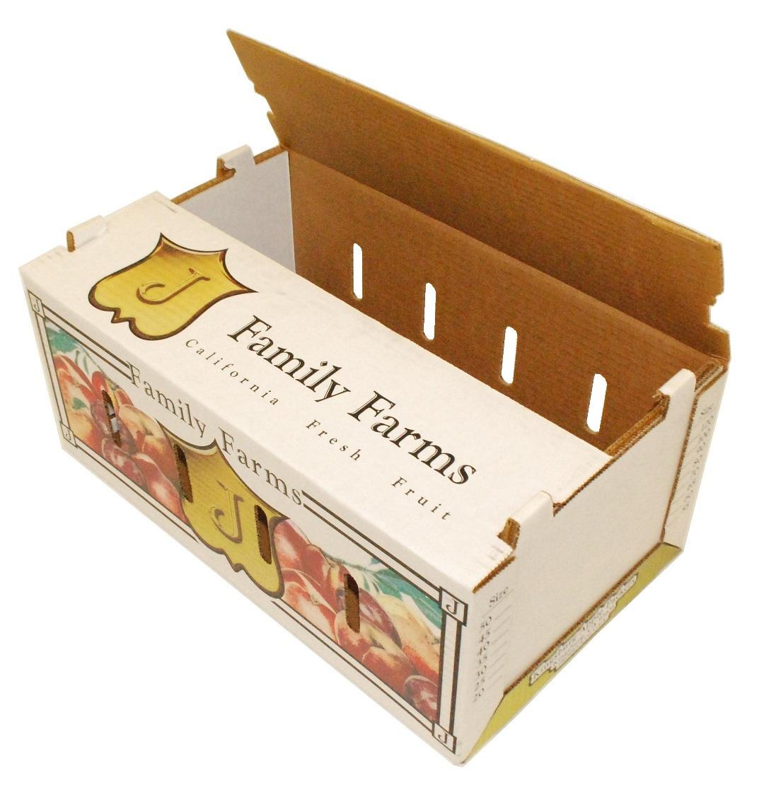 Foldable Corrugated Fruit Box