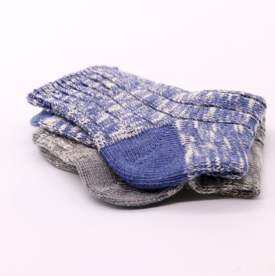 Blue short size comfortable design cotton socks