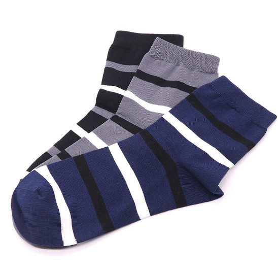 Bar mark different color middle size comfortable cotton socks