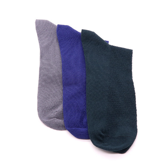 Different color middle size simple design durable cotton socks