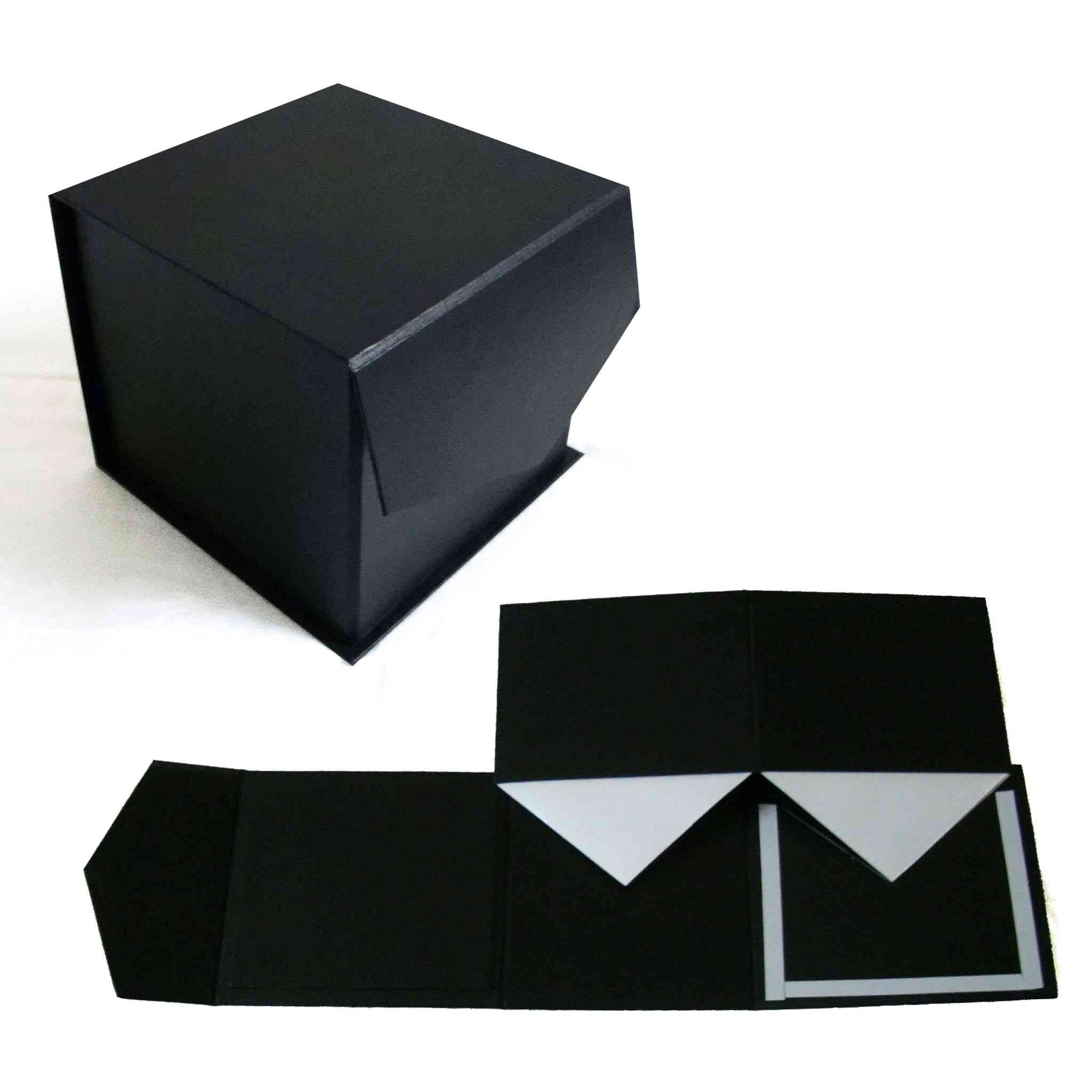 黑色折叠礼盒