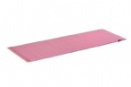 Pink yoga towel