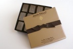 Brown Chocolate with Black Ribbon
